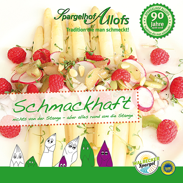 Rezeptheft Spargel